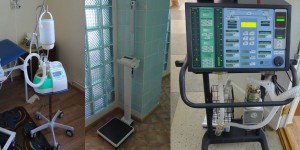 Аппарат ИВЛ NPB-760, Весы Seca 769 с ростомером, Небулайзер Sanilizer 303 Atom / Поликлиника нефтяников г.Актау