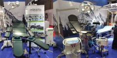 Kihe 2019 ACEM медицинские светильники. Medifa операционные столы